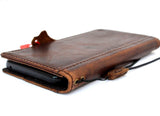 Echte Echtledertasche für Google Pixel 3 Book Wallet Handgefertigter Halter Retro Luxus IL Davis 1948 de