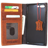 Genuine REAL full leather iPhone 7 plus  case cover bible wallet credit holder book luxury Rfid Pay slim 1948 DavisCase