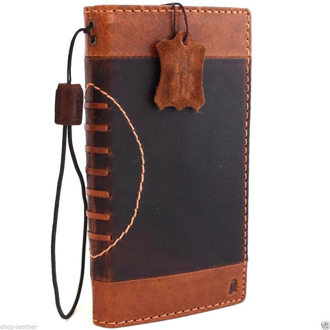 genuine OIL leather case for iphone 6s plus Sport cover 6  s book wallet band credit card id magnet business slim magnet  JP daviscase