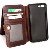 Genuine Vintage leather case for iPhone 8 Plus cover wallet 10 credit card slots holder book luxury Davis 1948