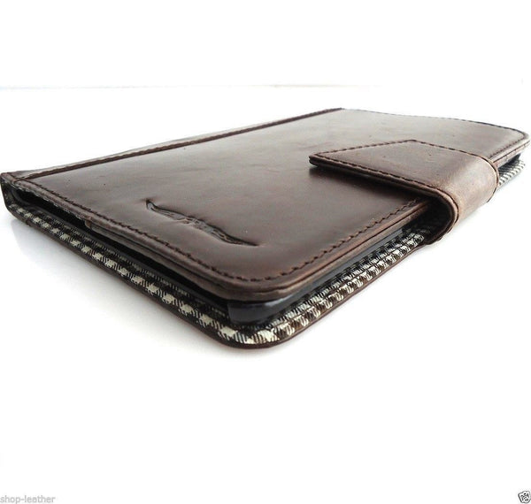 Echte echte Ledertasche für iPad 3 Mini Air Case Cover Luxus 2 1 Kreditkarten 