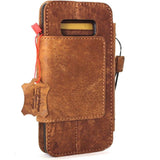 Echte Vintage-Lederhülle für Samsung Galaxy Note 8 Book, abnehmbare Brieftasche, Magnetverschluss, Kartenfächer, abnehmbarer Halter, schlankes Daviscase R
