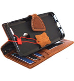Véritable étui en cuir véritable pour Google Pixel Book portefeuille fait à la main rétro magnétique luxe JP mince