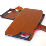 genuine vintage leather Case for iphone 7 plus book slim holder cover Luxury Jp