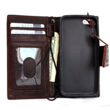 Echtledertasche für Apple iPhone SE 5s 5c Brieftasche Flip Luxus Cover + Riemen