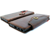Genuine vintage leather case for samsung galaxy note 10 plus book wallet soft holder slots rubber stand Jafo