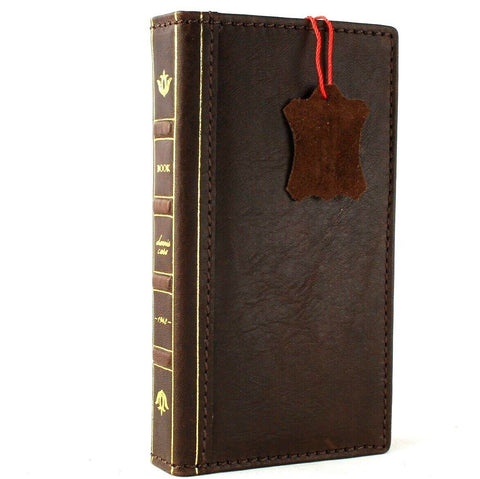 Genuine leather Case for Samsung Galaxy S10 book wallet cover Cards wireless charging window luxuey bible slim daviscase