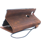 Genuine Real Leather Case for Google Pixel 2 Book Wallet Handmade Retro Luxury IL slim Davis