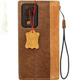 Genuine Leather Wallet Case for Samsung Galaxy Note 20 Ultra 5G book cover Cards wireless charging ID window luxury rubber Tanned Suede Design Davis