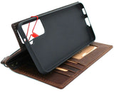 Genuine leather Case for Samsung Galaxy S21 book wallet cover Cards wireless charging holder luxury rubber ID