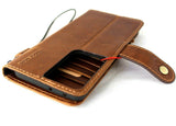 Genuine Tan Leather Case for Samsung Galaxy S21 Ultra 5G book wallet handmade rubber holder cover wireless charger Business Top Grain Daviscase