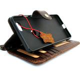 Étui en cuir souple véritable pour Google Pixel 3 XL Book Wallet Support fait main Retro Luxury Davis 1948