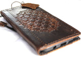 Étui en cuir véritable pour Google Pixel 6 6A 7A 7 8 Pro Book Wallet Ston Wash décoré Rétro Stand Luxe IL Davis 1948 5G Rétro Rustique Décorations de chargement sans fil