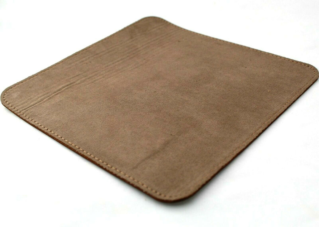 Handmade genuine leather iPad case by DAVISCASE with vintage design, soft leather texture, and handcrafted craftsmanship.
