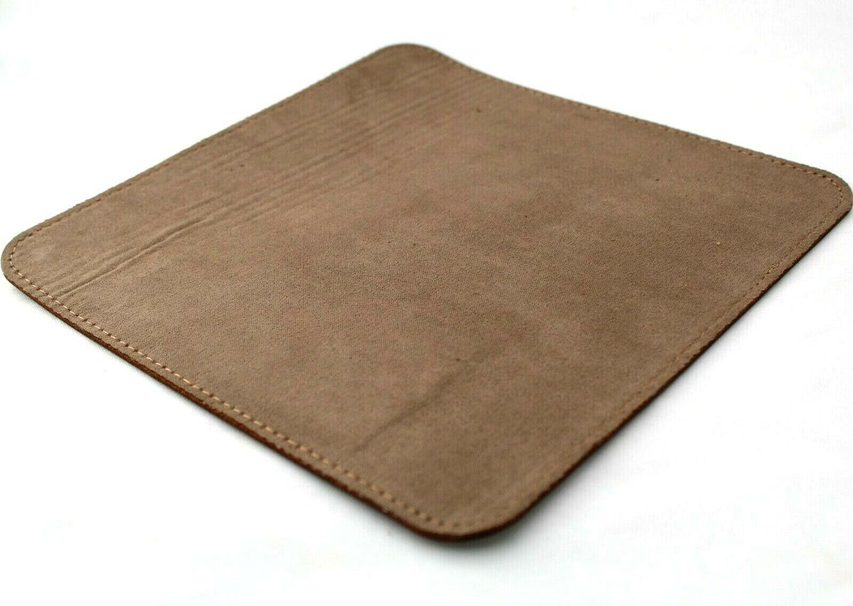 Handmade genuine leather iPad case by DAVISCASE with vintage design, soft leather texture, and handcrafted craftsmanship.