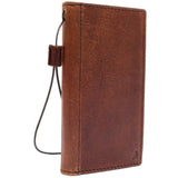 Genuine real leather Case for LG G7 slim cover book luxury wallet handmade daviscase holder
