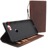 Genuine Real Leather Case for Google Pixel 3 Book Wallet Handmade holder Retro Luxury IL Davis 1948 de