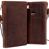 Genuine Real Leather Case for Google Pixel 3 XL Book Wallet Handmade holder Retro Luxury IL Davis 1948
