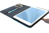 Echte Vintage-Lederhülle für Apple iPad mini 6 (2021), handgefertigt, Kartenfächer, Gummi, luxuriös, Jafo 5. Generation Davis A2568