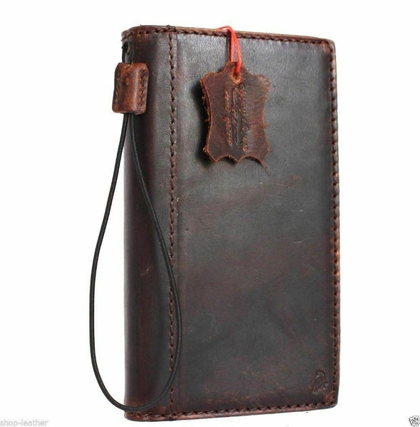 Genuine full Leather Case for Google Pixel 3A Book Wallet Handmade holder Retro Luxury IL Davis rubber