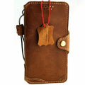 Handmade vintage leather phone case for iPhone 17, 16, 11, 12, 13, 14, 15 Pro Max, Air 7, 8 Plus, SE 2020, XS with card slots.