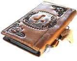 Étui en cuir véritable pour Google Pixel 6 6a 7 7a 8 pro Book Wallet Book Retro Stand Luxury Dark Davis 1948 5G Chargement sans fil Jesus Cross