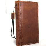 Genuine leather for apple iPhone XR case cover wallet credit cards soft holder book prime vintage slim daviscase design