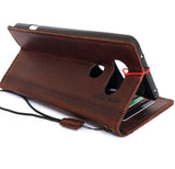 Genuine vintage leather Case for LG V20 slim cover book luxury wallet handmade daviscase