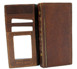 Echte Vintage-Lederhülle für Samsung Galaxy Note 10 Plus, Bibelbuch-Stil, Brieftaschenhalter, Schlitze, Gummi-Standfenster, Jafo 