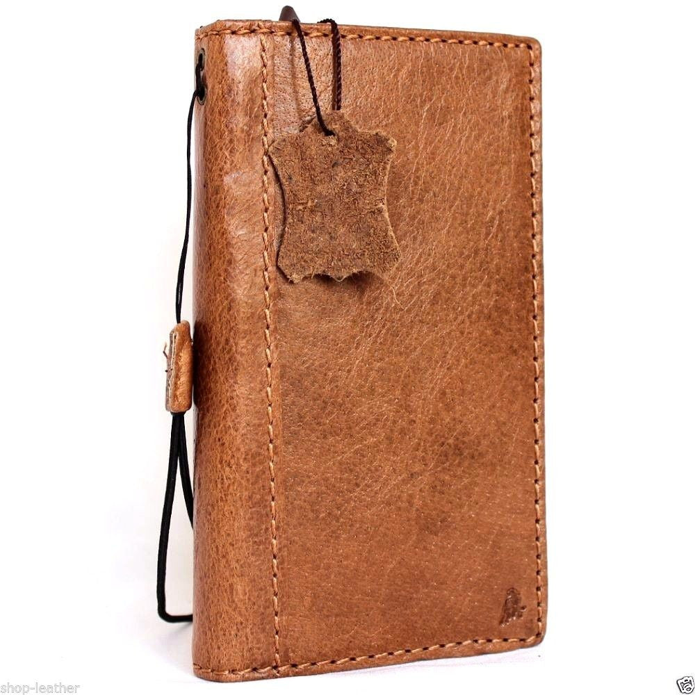 Genuine full leather Samsung Galaxy Note 5 book wallet case, slim, handmade phone cover with luxury design and card slots.