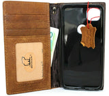 Echtes hellbraunes Lederetui für Google Pixel 4a 4G, Buch-Brieftasche, vollständiger Kartenhalter, Vintage-Wildleder-Design, Ständer, klassisch, luxuriös, schlank, Davis 1948