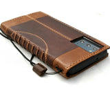 Echtleder-Hülle für Samsung Galaxy Note 20 5G, Buch-Brieftaschen-Abdeckung, Kartenhalter, kabelloses Laden, luxuriöses Gummi, DavisCase