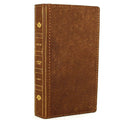 Genuine leather Bible-style wallet case for Samsung Galaxy Note 20 5G by DAVISCASE, with card slots and wireless charging compatibility.