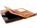 Echtleder-Hülle für Samsung Galaxy Note 8, Brieftaschen-Hülle, weich, Vintage, abnehmbar, mehrere Kartenfächer, schlank, magnetisch, Gummi, luxuriös
