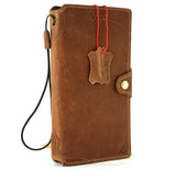 Genuine Leather Case for Samsung Galaxy S20 Ultra Book Jafo Wallet Handmade Holder Cover Wireless Charger Business Daviscase Tan