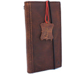 Véritable étui en cuir véritable pour Google Pixel 2 Book Wallet fait à la main rétro luxe IL slim Davis