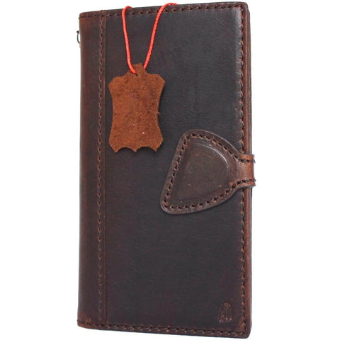 genuine real leather Case for LG G6 slim cover book luxury magnetic wallet hand made daviscase H870 H870K H870V H870S