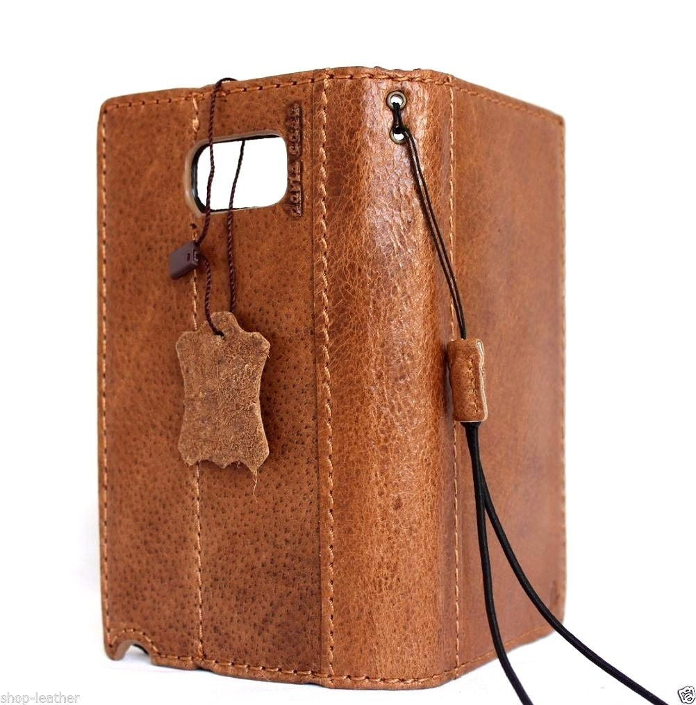 Genuine full leather Samsung Galaxy Note 5 book wallet case with slim, handcrafted design and luxury finish.