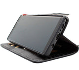 Étui en cuir véritable pour Google Pixel 6 6A 7A 7 8 Pro Book Wallet Support de fermeture magnétique Support rétro Luxe Chargement sans fil Décorations intégrées Noir