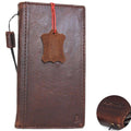 DavisCase genuine full leather iPhone 8 wallet case with ID window, card slots, slim design, suitable for wireless charging.