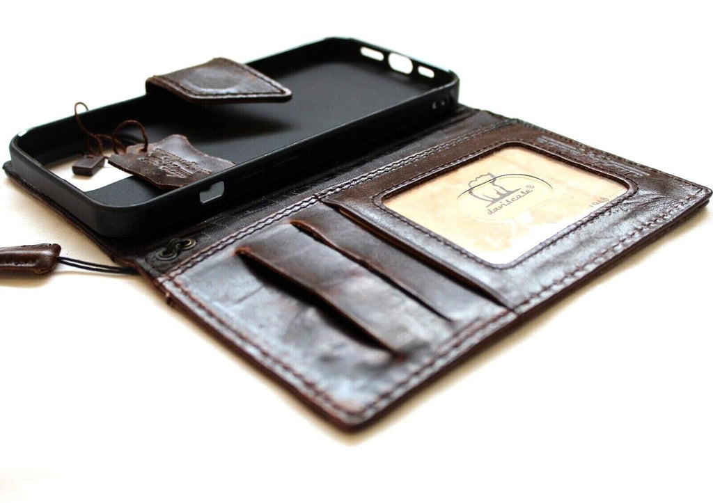 FOR iPhone 15/14/13/12/11 Pro Max Leather Wallet Zipper Magnet