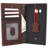 Echtes Echtleder-Etui für HTC U11 Book Wallet Luxus-Cover S Businesse Premium Vinyage Daviscase
