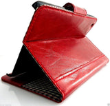 Véritable sac en cuir véritable pour apple iPad mini housse sac à main rouge pomme 2 3