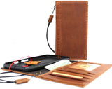 Véritable étui en cuir véritable pour Google Pixel 3 Book Wallet fait à la main en caoutchouc Tan vintage Luxury IL Davis 1948 de