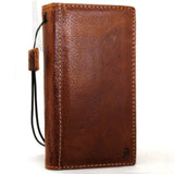 Genuine leather for apple iPhone XS case cover wallet credit cards soft holder book prime vintage slim daviscase design