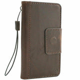 Genuine leather Case for Samsung Galaxy S10e book wallet cover Cards closure charging dark luxuey pro slim daviscase