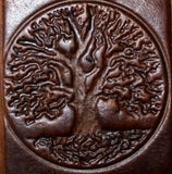 Genuine Leather Case for Google Pixel 6 6a 7 7a 8a 8 pro Book Wallet Book  Retro Stand Luxury Dark Davis 1948 5G Wireless Charging  The Tree of Life